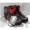 Image 1 : SALEWA GREY AND BLACK MEN'S HIKING BOOTS SIZE 13.