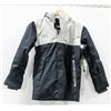 Image 1 : DC BLACK & GREY YOUTH SNOWBOARDING JACKET SIZE M/10