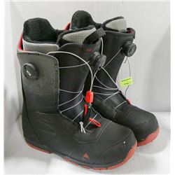 BURTON RULER SNOWBOARD BOOTS BLACK/GREY SIZE 13
