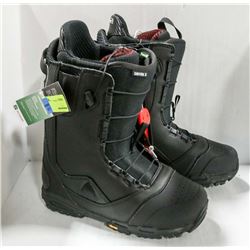 BURTON DRIVER X BLACK SNOWBOARD BOOTS SIZE 10