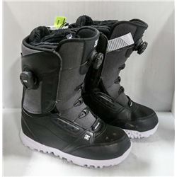 DC BLACK/GREY SNOWBOARDING BOOTS LOTUS 2020 SIZE 10