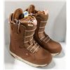 Image 1 : BURTON BROWN/PINK LIMELIGHT SNOWBOARDING BOOTS SIZE