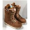 Image 1 : BURTON BROWN/PINK LIMELIGHT SNOWBOARDING BOOTS SIZE