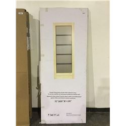 NEW Natural Pine French door (32 x 80 x 1 3/8")