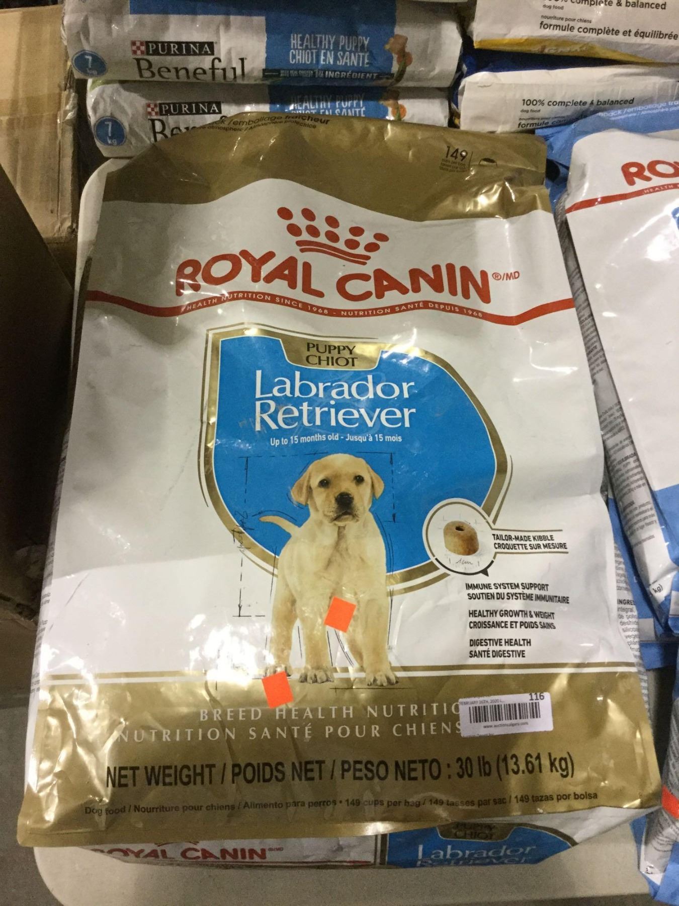 Royal CaninPuppy Labrador Dog Food (13.61kg) A D Auction Depot Inc. Royal CaninPuppy Labrador Dog Food (13.61kg) A D Auction Depot Inc.