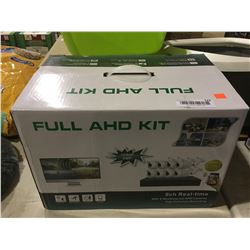 Full AHD Kit 1080P 4MP 8ch Real-Time w/ Weatherproof AHD Cameras