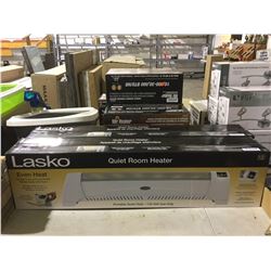 LaskoQuiet Room Heater w/ Thermostat and Timer