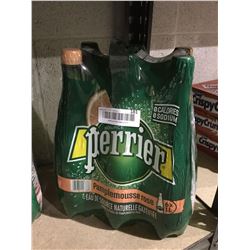 Perrier Pink Grapefruit Carbonated Natural Spring Water (6 x 1L)