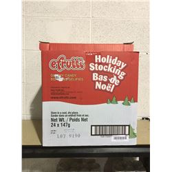 Case of Efrutti Holiday Candy Stockings (24 x 147g)