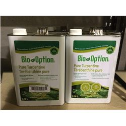 Bio Option Pure Turpentine (2 x 3.78L)