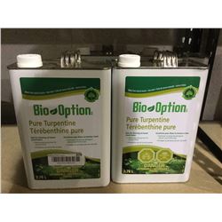 Bio Option Pure Turpentine (2 x 3.78L)