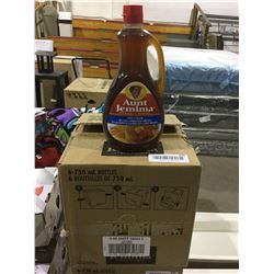 Case of Aunt Jemima Lite Syrup (6 x 750mL)