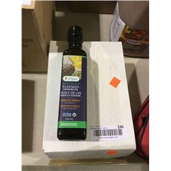 Case of Alligga Organic Flaxseed Cooking Oil (6 x 250mL)