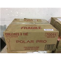 Case of 1000 Polar Pro Plastic Spoons