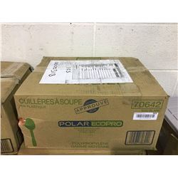 Case of 1000 Polar Eco Pro Plastic Spoons