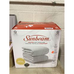 Sunbeam Queen Size Heated Mattress Pad
