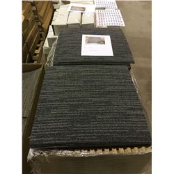 Milliken Carpet Tile - Watercolor Lesson/WLN 132 Pacific Slope - 19.7 x 19.7 - (12 Tiles)