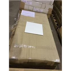 12 x 12 Ceramic Tile - Matte White (12 Tiles)