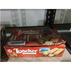Loacker Hazelnut Crispy Wafer Snacks (12 x 45g)