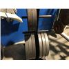 Image 3 : BENCH PRESS C/W BAR & APPROX 320 LBS OF WEIGHTS