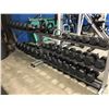 Image 4 : 2 RACKS WITH MATCHING SET OF CAP DUMBBELLS RANGING FROM 5LBS - 90LBS (APPROX 1710LBS TOTAL) 2  X