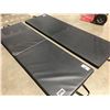 Image 1 : TWO BLACK WORKOUT FLOOR MATS 6' X 2'