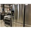 Image 1 : SAMSUNG 36" X 70" STAINLESS STEEL FRENCH DOOR FRIDGE WITH ICE MAKER (SOME SCUFFS ON HANDLES)