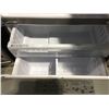 Image 4 : SAMSUNG 36" X 70" STAINLESS STEEL FRENCH DOOR FRIDGE WITH ICE MAKER (SOME SCUFFS ON HANDLES)