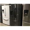 Image 1 : SAMSUNG TWIN COOLING PLUS 36" X 70" BLACK STAINLESS FRIDGE WITH ICE MAKER (SLIGHT FLAW IN FINISH