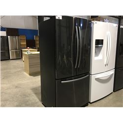 SAMSUNG TWIN COOLING 33" X 70" BLACK STAINLESS-STEEL FRIDGE (SLIGHT MARK ON HANDLE)