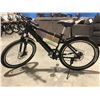 Image 1 : 2020 NAKTO RANGER  BLACK ELECTRIC BIKE - LITHIUM ION REMOVABLE BATTERY, 360W, 5 MODES PEDAL ASSIST