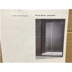 48" GLASS SHOWER DOORS (2 BOXES)