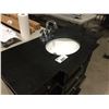Image 3 : 42" VANITY WITH GRANITE COUNTER TOP & UNDERMOUNT SINK & FAUCET