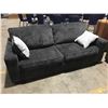 Image 1 : GREY UPHOLSTERED SOFA-BED - 84"