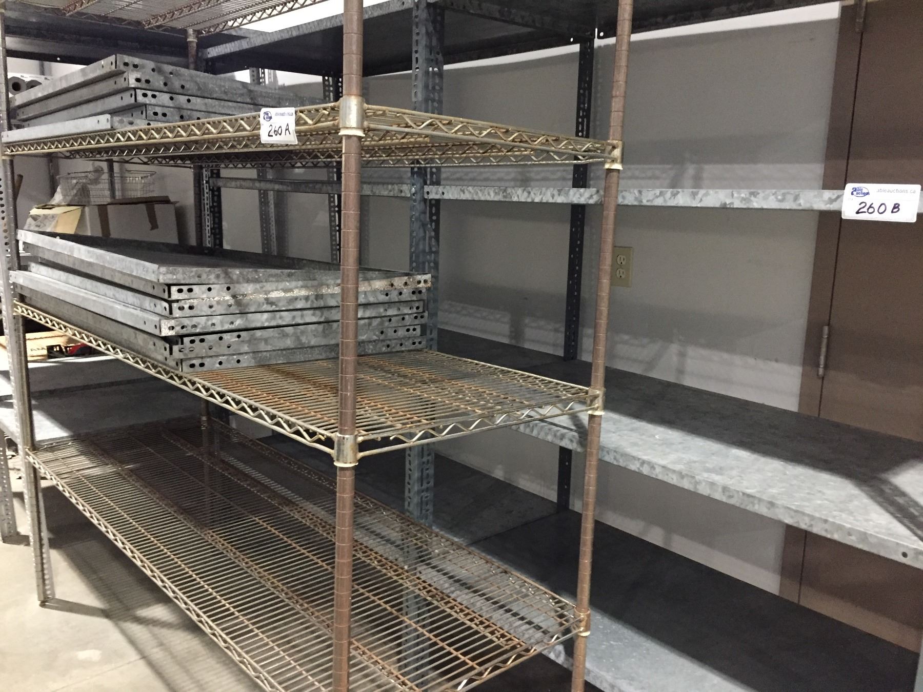 6' X 2' METRO RACK - RUSTY CHROME - Able Auctions