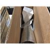 Image 2 : 4" X 8' SEMI-RIGID DUCT WHITE PFD HOOD VENT KIT X 2