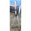 Image 1 : Qty 9 Short Metal Tripod Adjustable Speaker Stands