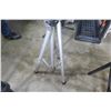 Image 2 : Qty 9 Short Metal Tripod Adjustable Speaker Stands