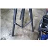 Image 2 : Qty 20 Tall Black Metal Tripod Adjustable Speaker Stands