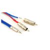 Image 2 : Qty 6 Conquest Sound GMS2RM 10 Specialty Neutrik 1/8" (2) TRS Male Mic Cable