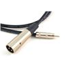 Image 2 : Qty 10 Conquest Sound RA5M 10' XLRM/RCAM Switchcraft XLR Male RCA Male Cable