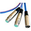 Image 2 : Qty 3 Conquest Sound LZM1 18" Switchcraft 1 Male 2 Female Specialty Cable
