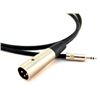Image 2 : Qty 3 Conquest Sound IPXM 10 Neutrik 1/8" Stereo Switchcraft XLR Wire