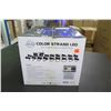 Image 4 : ADJ American DJ Color Strand LED 30' Outdoor Rated Party RGBW LED Kit
