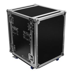 Odyssey USA FZ-AR14W 14 RU Pro Amplifier Rack Flight Case