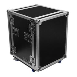 Odyssey USA FZ-AR14W 14 RU Pro Amplifier Rack Flight Case