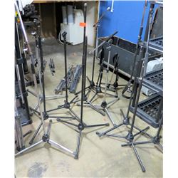 Multiple Misc Microphone Stands