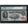 Image 1 : 1917 $2 Legal Tender Note PMG 66EPQ