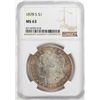 Image 1 : 1878-S $1 Morgan Silver Dollar Coin NGC MS63