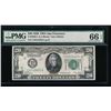 Image 1 : 1928 $20 San Francisco Federal Reserve Note PMG 66EPQ